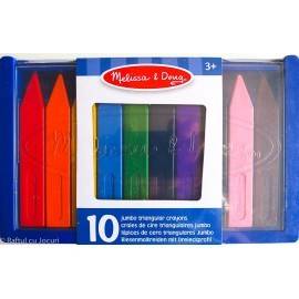 SET 10 CREIOANE COLORATE TRIUNGHIULARE