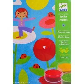 NISIP COLORAT - ÎN GRĂDINĂ