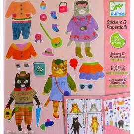 ABȚIBILDURI REPOZIȚIONABILE - PISICUȚE