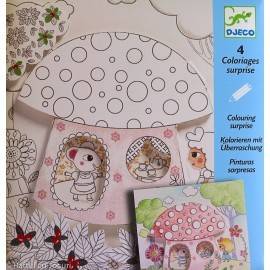 PLANȘE DESEN CU SURPRIZE THUMBALINA