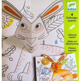 PLANȘE DESEN CU SURPRIZE BUNNY UP