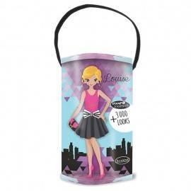 SET CREATIV STAMPO FASHION BOX CITY LOUISE