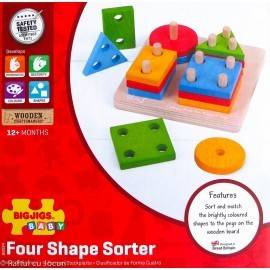 JOC DE SORTARE - 4 FORME GEOMETRICE