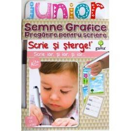 SCRIE ȘI ȘTERGE JUNIOR - SEMNE GRAFICE