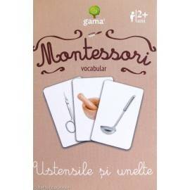 USTENSILE ȘI UNELTE - VOCABULAR MONTESSORI
