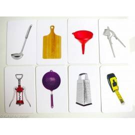 USTENSILE ȘI UNELTE - VOCABULAR MONTESSORI