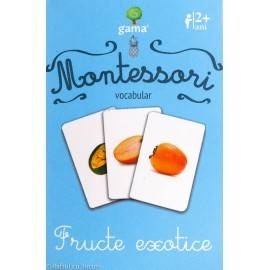 FRUCTE EXOTICE - VOCABULAR MONTESSORI