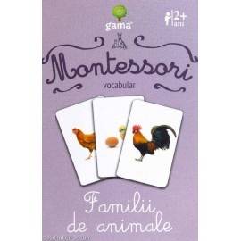 FAMILII DE ANIMALE - VOCABULAR MONTESSORI
