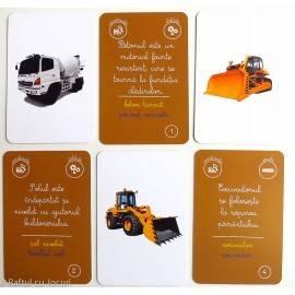 MAȘINI UTILITARE - VOCABULAR MONTESSORI