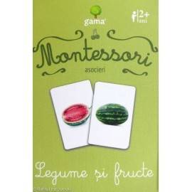 LEGUME ȘI FRUCTE - ASOCIERI MONTESSORI