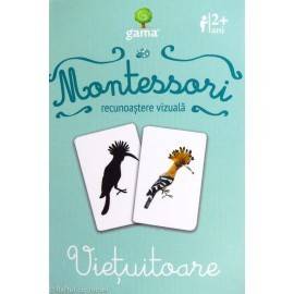 VIEȚUITOARE - RECUNOAȘTERE VIZUALĂ MONTESSORI