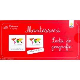 LECȚII DE GEOGRAFIE - MONTESSORI